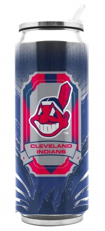 Picture of Cleveland Indians Thermo Can Stainless Steel 16.9oz Special Order