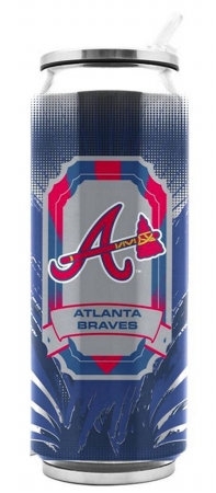 Picture of Atlanta Braves Stainless Steel Thermo Can - 16.9 ounces