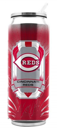 Picture of Cincinnati Reds Stainless Steel Thermo Can - 16.9 ounces