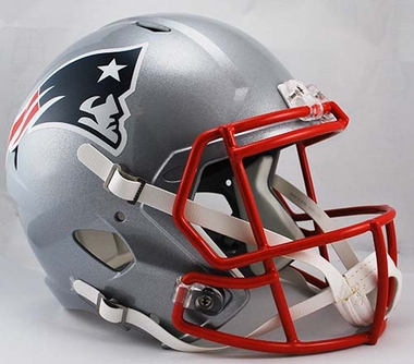 Picture of New England Patriots Deluxe Replica Speed Helmet