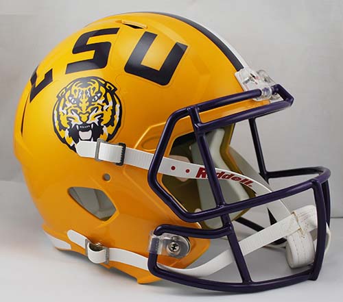 LSU Tigers Helmet  Replica Full Size Speed Style Special Order