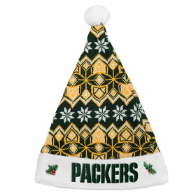 Picture of Green Bay Packers Knit Santa Hat - 2015