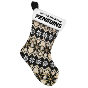 Picture of Pittsburgh Penguins Knit Holiday Stocking - 2015