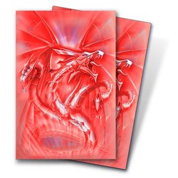 Picture of Deck Protectors  Monte - Small Size - Red Diamond Dragon