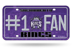 Picture of Sacramento Kings License Plate - #1 Fan