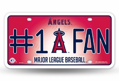 Picture of Los Angeles Angels License Plate - #1 Fan