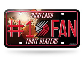 Picture of Portland Trail Blazers License Plate - #1 Fan