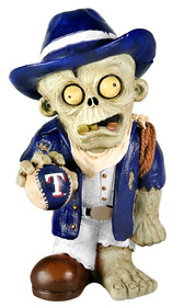 Picture of Texas Rangers Zombie Figurine - Thematic