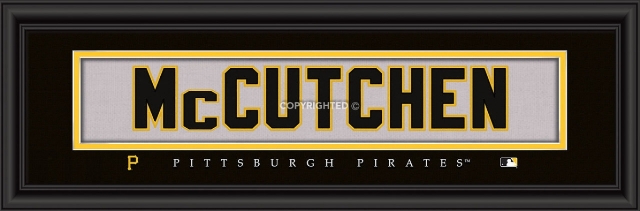 Pittsburgh Pirates Andrew McCutchen Print - Signature 8"x24"