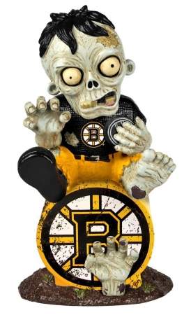 Picture of Boston Bruins Zombie Figurine - On Logo