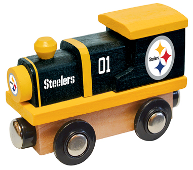 Pittsburgh Steelers Wooden Toy Train