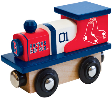 Picture of Boston Red Sox Wooden Toy Train