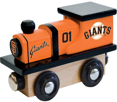 San Francisco Giants Wooden Toy Train