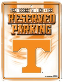 Picture of Tennessee Volunteers Metal Parking Sign