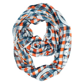 Chicago Bears Infinity Scarf - Plaid