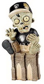 New Jersey Nets Zombie Figurine - On Logo