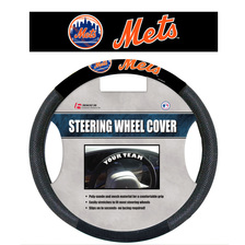 Picture of New York Mets Steering Wheel Cover Mesh Style