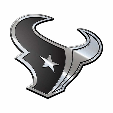 Houston Texans Auto Emblem Premium Metal