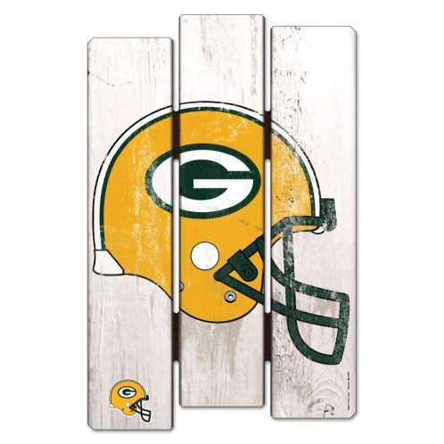 Picture of Green Bay Packers Sign 11x17 Wood Fence Style
