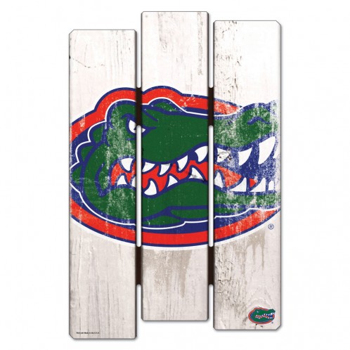 Picture of Florida Gators Sign 11x17 Wood Fence Style