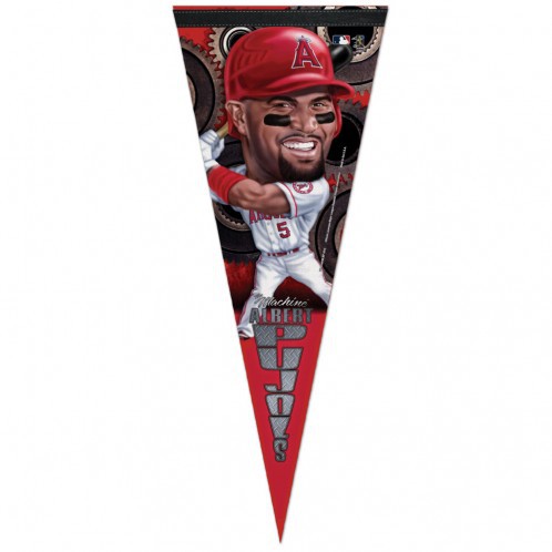 Los Angeles Angels Pennant 12x30 Premium Style Albert Pujols Design -  Wincraft, 3208513573