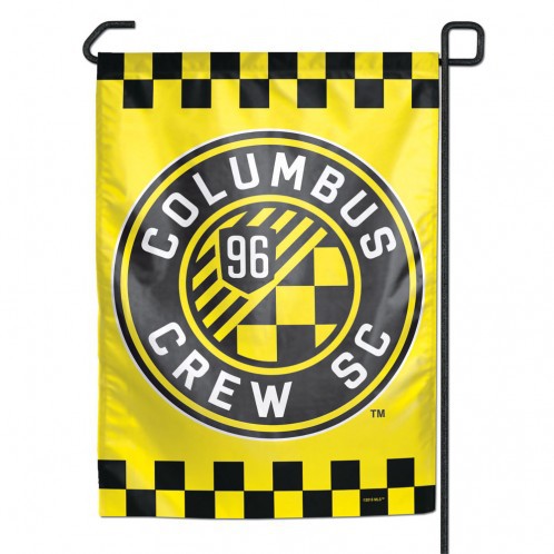 Columbus Crew Flag 12x18 Garden Style 2 Sided