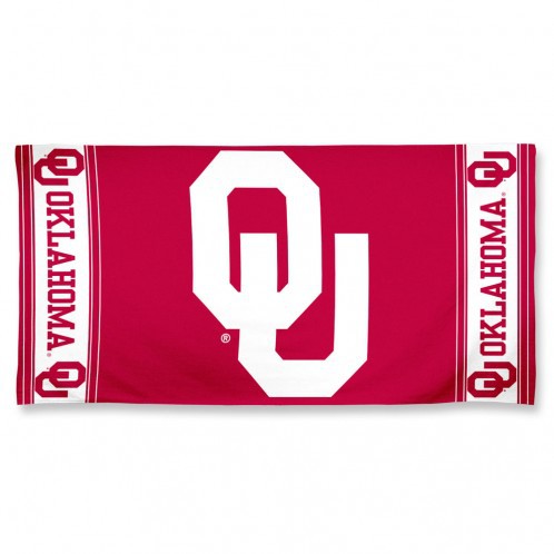 Oklahoma Sooners Beach Towel - Alternate