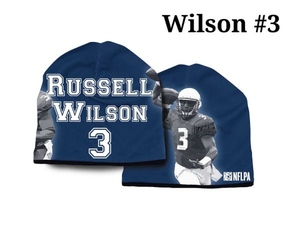 Picture of Seattle Seahawks Beanie Heavyweight Russell Wilson Design