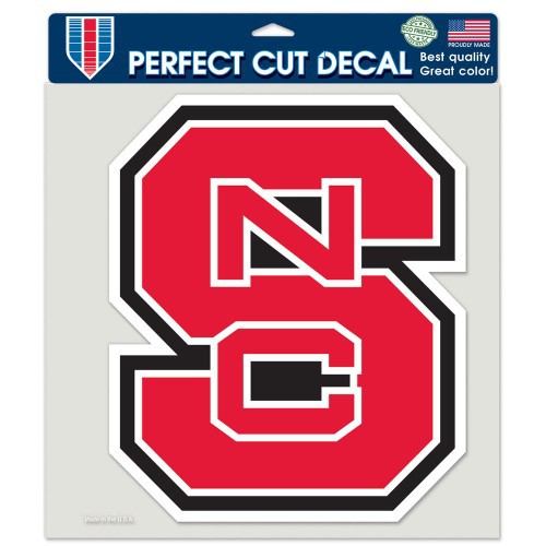 North Carolina State Wolfpack Decal 8x8 Perfect Cut Color Special Order