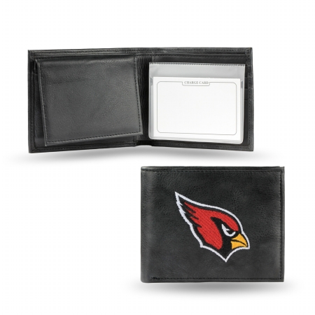 Picture of Arizona Cardinals Embroidered Leather Billfold