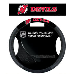 Picture of New Jersey Devils Steering Wheel Cover - Mesh