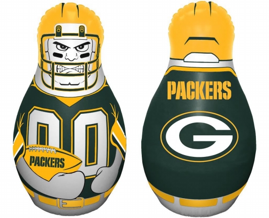 Green Bay Packers Tackle Buddy Punching Bag - New Style -  Fremont Die Consumer Products Inc, FR51695