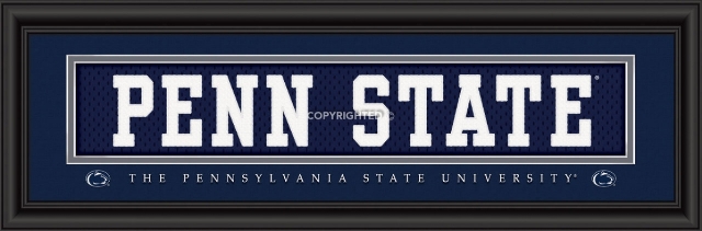 Picture of Penn State Nittany Lions Stitched Uniform Slogan Print - Penn State