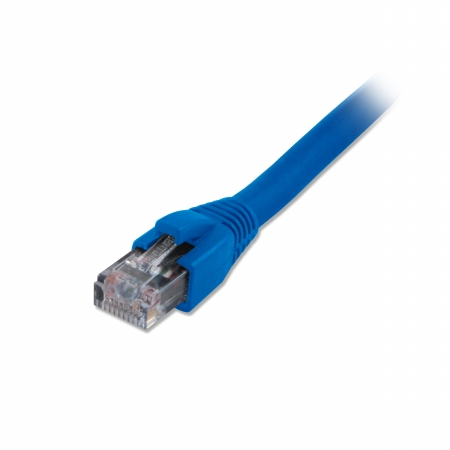 Category6SHP35WHT Category6 Snagless Solid Plenum Shielded White Patch Cable  35 ft