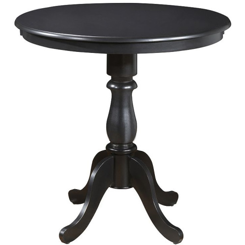 Picture of Carolina Chair & Table 3636B-AB Fairview Round Pedestal Bar Table&#44; Antique Black - 36 in.