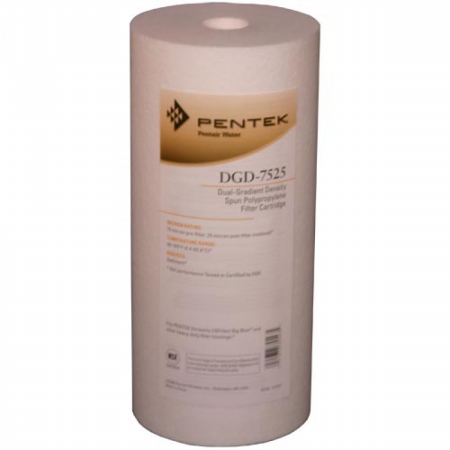 Picture of Commercial Water Distributing PENTEK-DGD-7525 Pentek PENTEK-DGD-7525 Sediment Water Filters - 10 in. x 4.5 in.