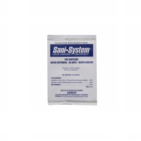 Picture of Commercial Water Distributing PRO-PRODUCTS-WS-SANI-SYSTEM-1PK Water Softener Liquid Sanitizer
