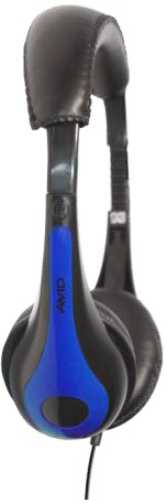 Picture of Avid Products 1EDUAE35BLUNOMIC On-Ear Headphone&#44; Blue & Black