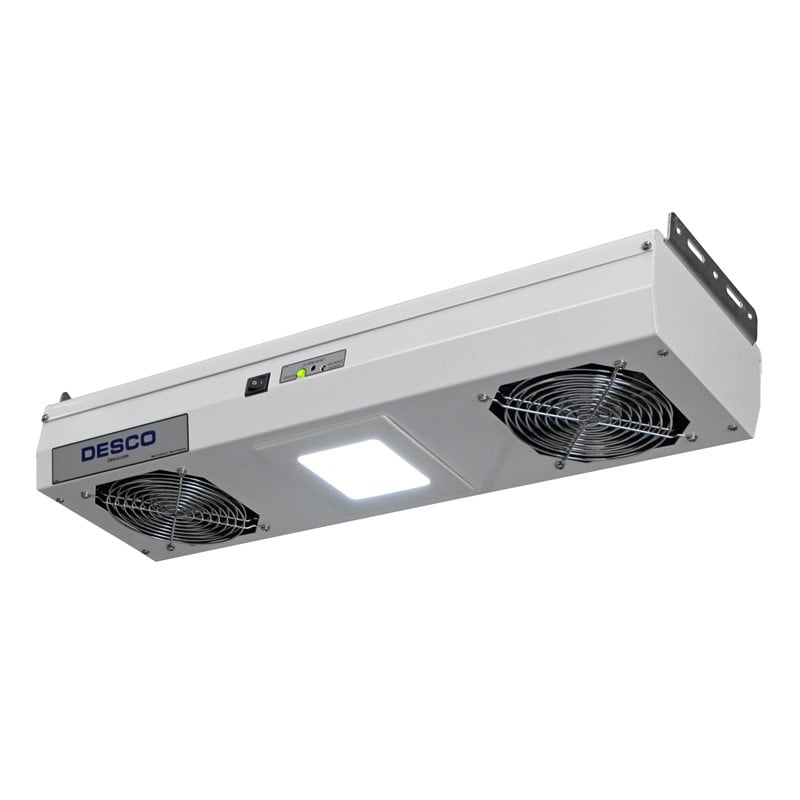 Picture of Desco 60467 Chargebutster Overhead Ionizer With Lights- 2 Fans