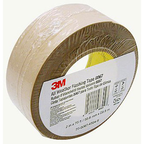 Picture of 3M 3M-8067-2in All Weather Flashing Tape Tanslit Liner - 2 in. x 75 ft.