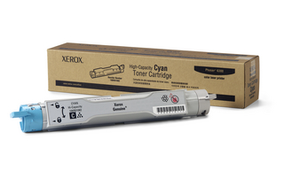 Picture of 106R01082 Xerox Compatible Cyan Aftermarket Toner Cartridge; Page Yield - 7000