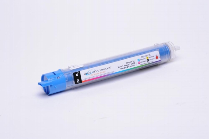 Picture of 106R01214 Xerox Compatible Cyan Aftermarket Toner Cartridge; Page Yield - 5000
