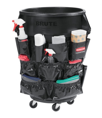 Rubbermaid Commercial Products RC  Brute Caddy Bag - Black -  Eat-In, EA3490685