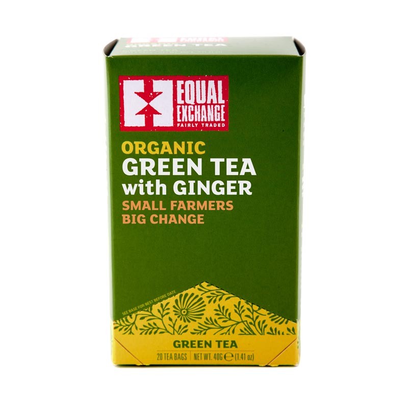 Picture of Frontier Natural 230000 Organic Caffeine Green Tea With Ginger Green