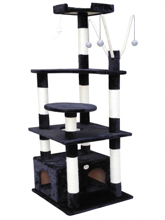 Picture of Go Pet Club F3033 Cat Tree- 65.5 in. High