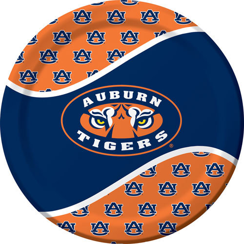 Hoffmaster Group 424830 9 in. Dinner Plate, Auburn University