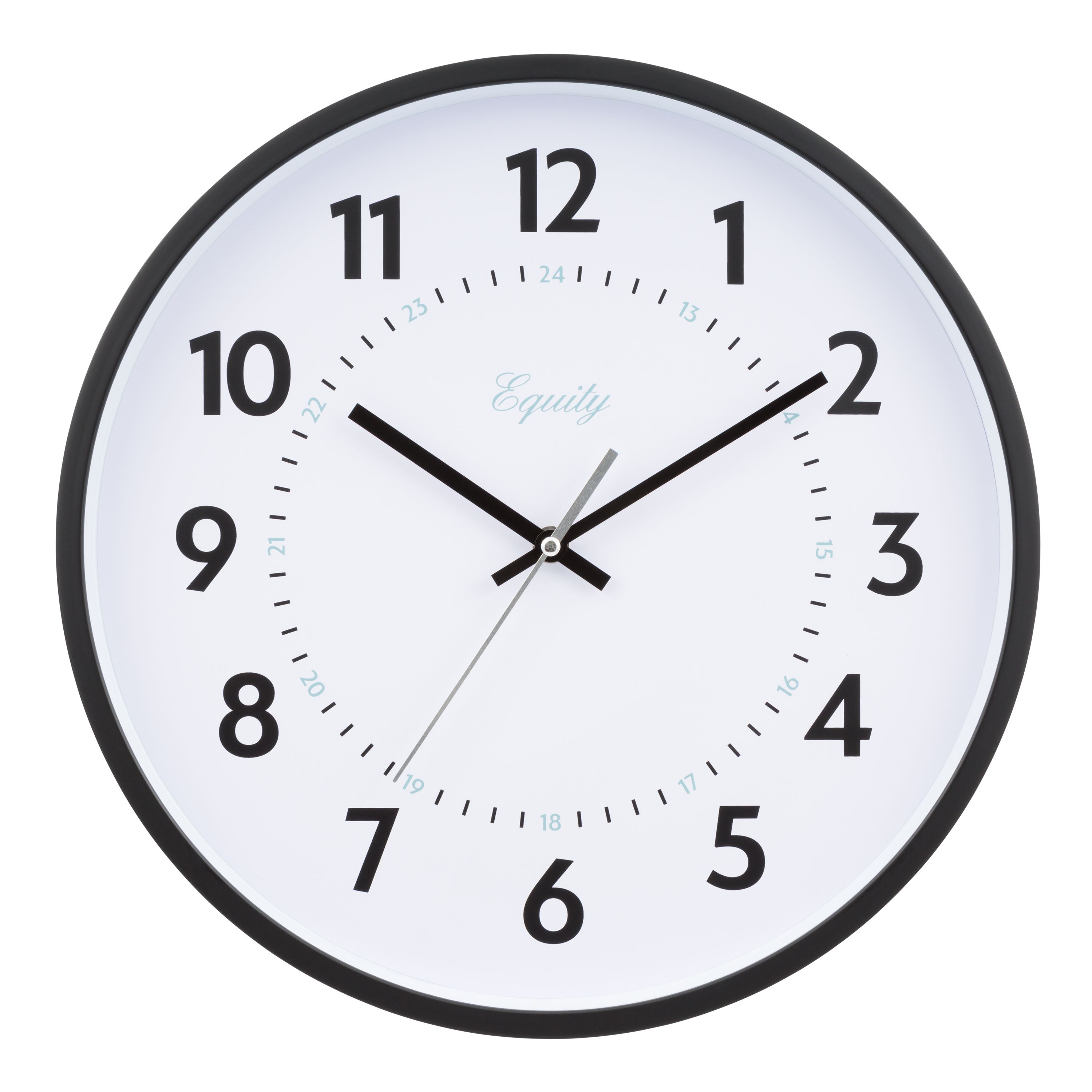 Picture of EQUITY LACROSSE 25509 14 in. Commercial Wall Clock - Black
