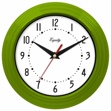 Picture of EQUITY LACROSSE 25016 8 in. Analog Wall Clock - Green