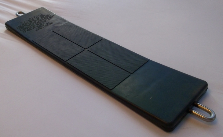 Kevlar Rubber Strap Seats Black