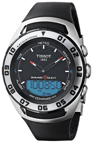 Picture of Tissot Sailing Touch Alarm Chronograph Rubber Mens Watch T0564202705101